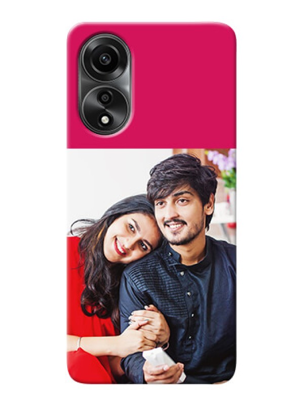 Custom Oppo A78 4G custom phone cases: Anniversary Cover Design