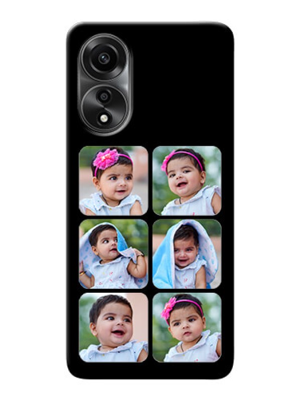 Custom Oppo A78 4G mobile phone cases: Multiple Pictures Design