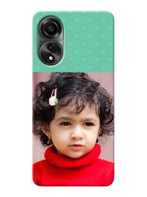 Custom Oppo A78 4G mobile cases online: Lovers Picture Design