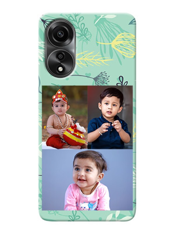 Custom Oppo A78 4G Mobile Covers: Forever Family Design