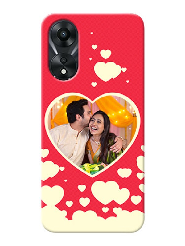Custom Oppo A78 5G Phone Cases: Love Symbols Phone Cover Design