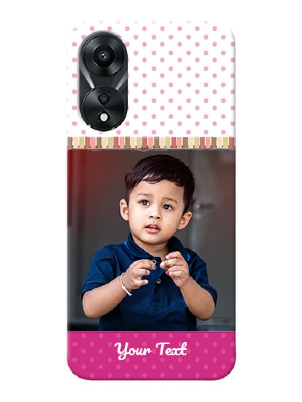 Custom Oppo A78 5G custom mobile cases: Cute Girls Cover Design