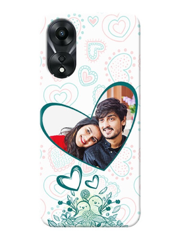 Custom Oppo A78 5G Personalized Mobile Cases: Premium Couple Design