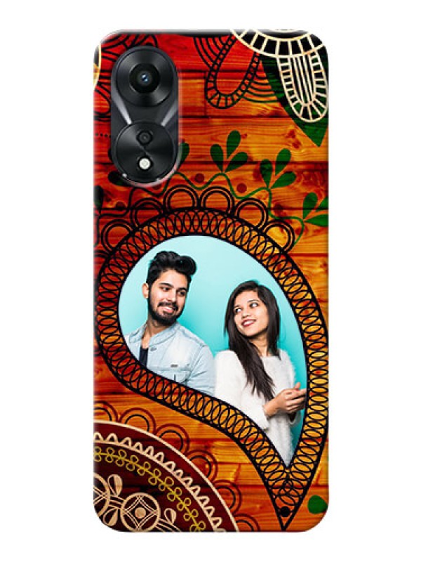 Custom Oppo A78 5G custom mobile cases: Abstract Colorful Design