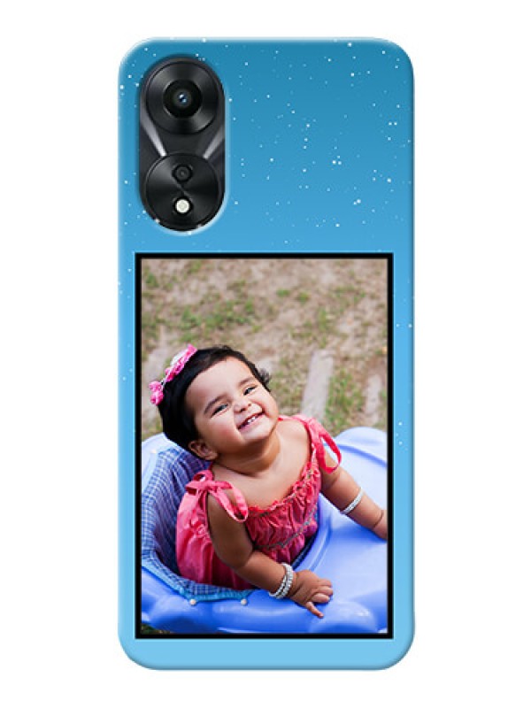 Custom Oppo A78 5G Phone Covers: Wave Pattern Colorful Design