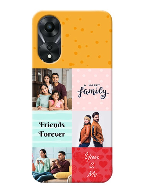 Custom Oppo A78 5G Customized Phone Cases: Images with Quotes Design
