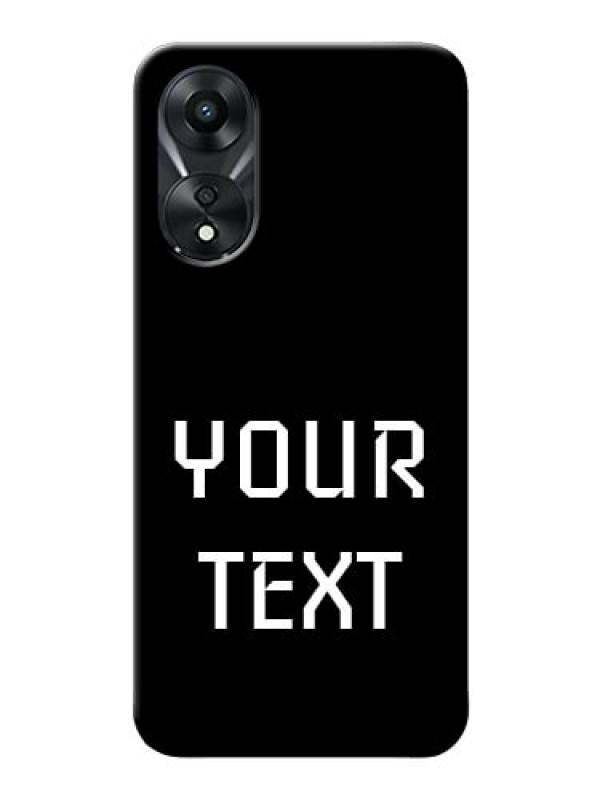 Custom Oppo A78 5G Your Name on Phone Case
