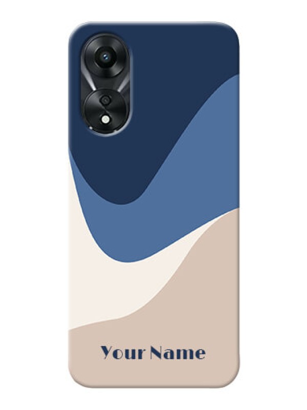 Custom Oppo A78 5G Back Covers: Abstract Drip Art Design