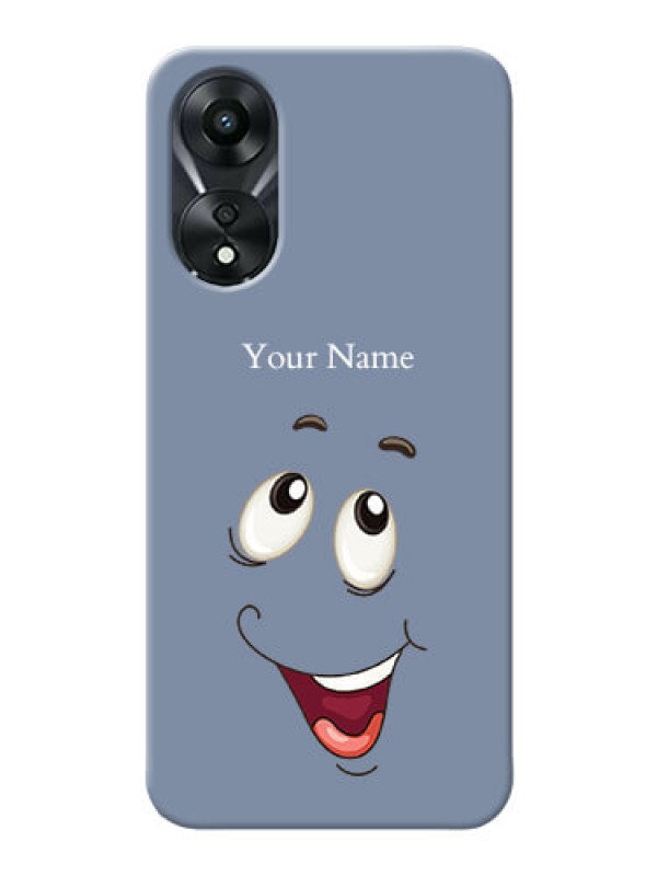 Custom Oppo A78 5G Phone Back Covers: Laughing Cartoon Face Design