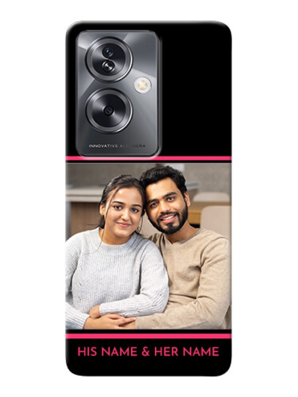 Custom Oppo A79 5G Mobile Covers With Add Text Design