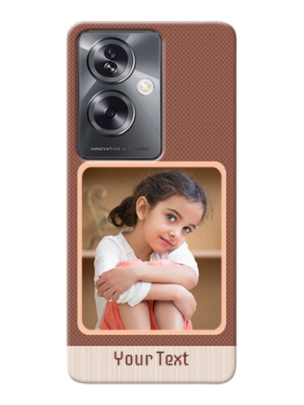 Custom Oppo A79 5G Phone Covers: Simple Pic Upload Design