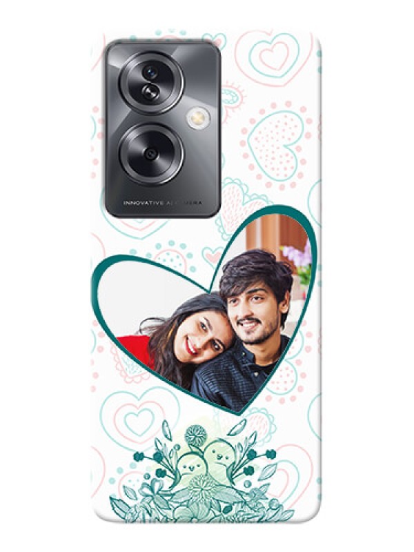 Custom Oppo A79 5G Personalized Mobile Cases: Premium Couple Design