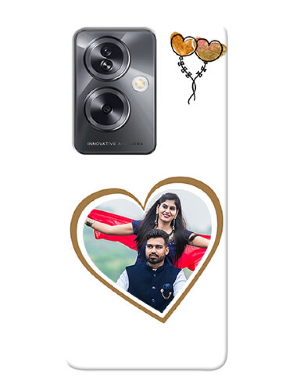 Custom Oppo A79 5G customized phone cases: You & Me Design