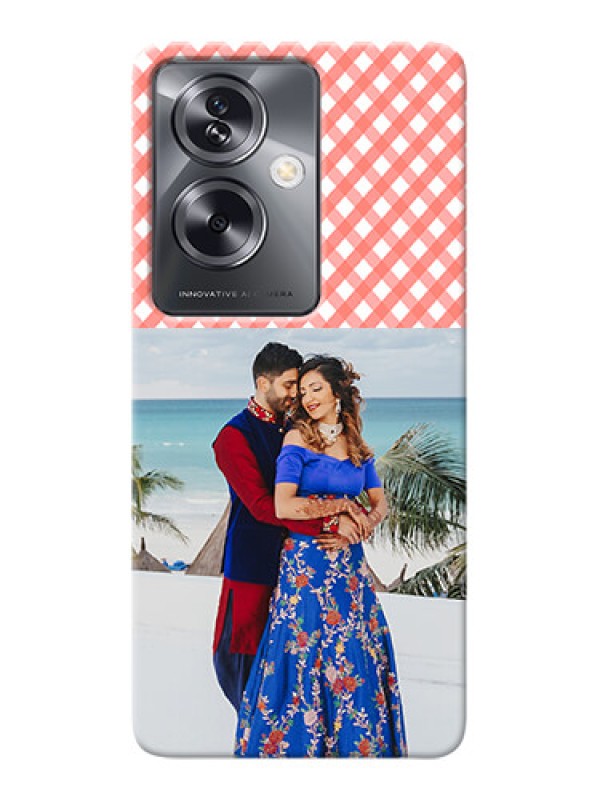 Custom Oppo A79 5G custom mobile cases: Pink Pattern Design