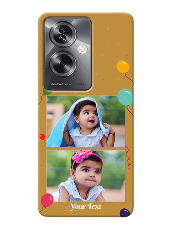 Custom Oppo A79 5G Phone Covers: Image Holder with Birthday Celebrations Design