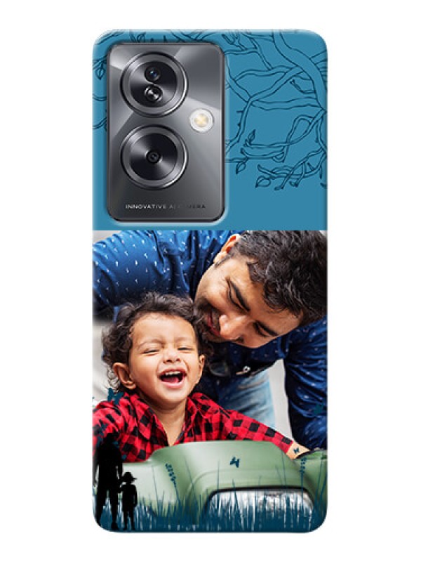 Custom Oppo A79 5G Personalized Mobile Covers: best dad design