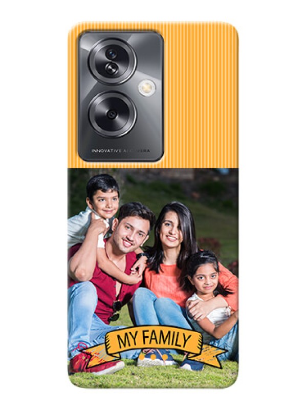 Custom Oppo A79 5G Personalized Mobile Cases: My Family Design