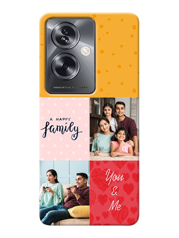 Custom Oppo A79 5G Customized Phone Cases: Images with Quotes Design