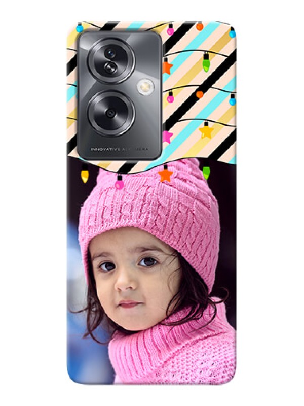 Custom Oppo A79 5G Personalized Mobile Covers: Lights Hanging Design