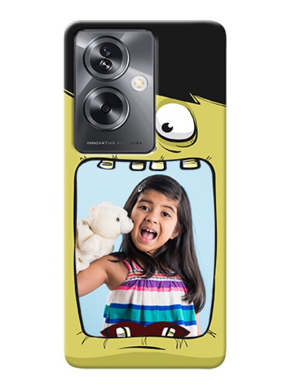 Custom Oppo A79 5G Mobile Covers: Cartoon monster back case Design