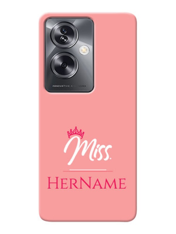 Custom Oppo A79 5G Custom Phone Case Mrs with Name