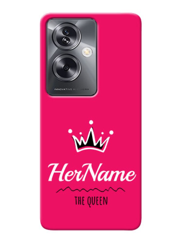 Custom Oppo A79 5G Queen Phone Case with Name