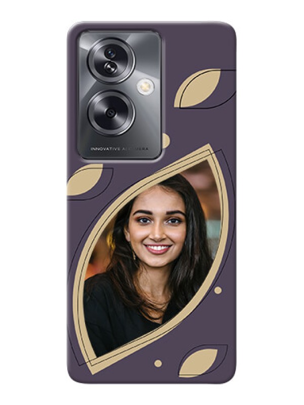 Custom Oppo A79 5G Custom Mobile Case with Falling Leaf Design