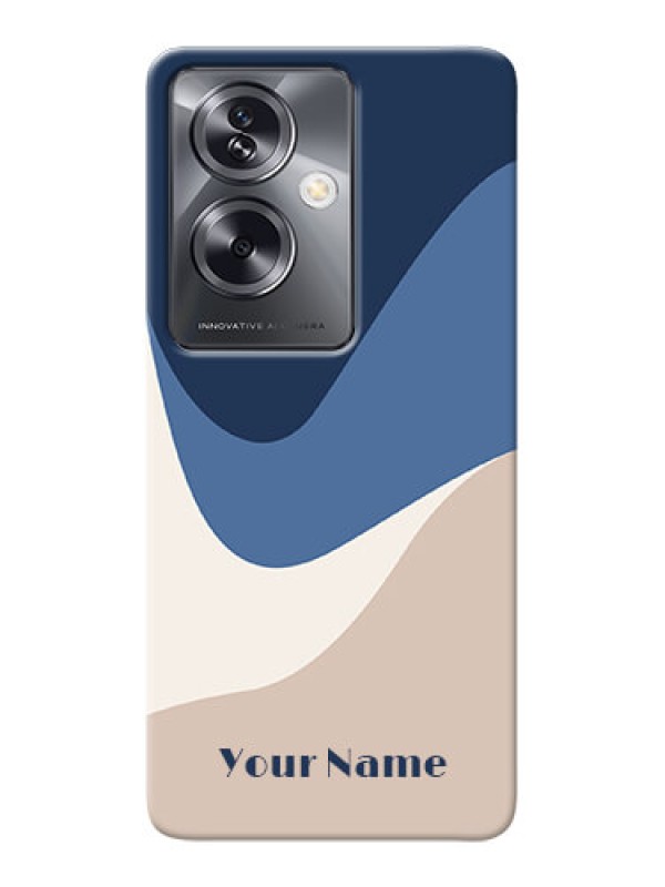 Custom Oppo A79 5G Custom Phone Case with Abstract Drip Art Design