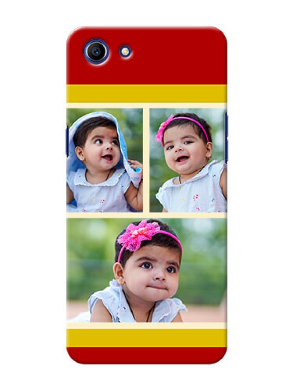 Custom Oppo A83 Multiple Picture Upload Mobile Cover Design
