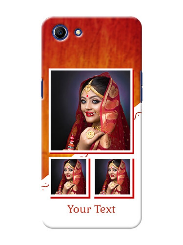 Custom Oppo A83 Wedding Memories Mobile Cover Design