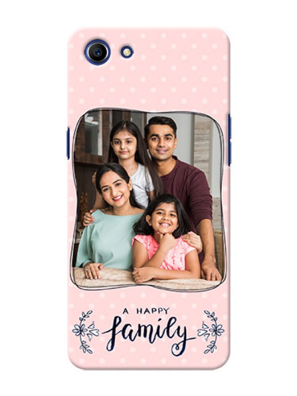 Custom Oppo A83 A happy family with polka dots Design
