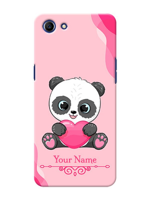 Custom Oppo A83 Mobile Back Covers: Cute Panda Design