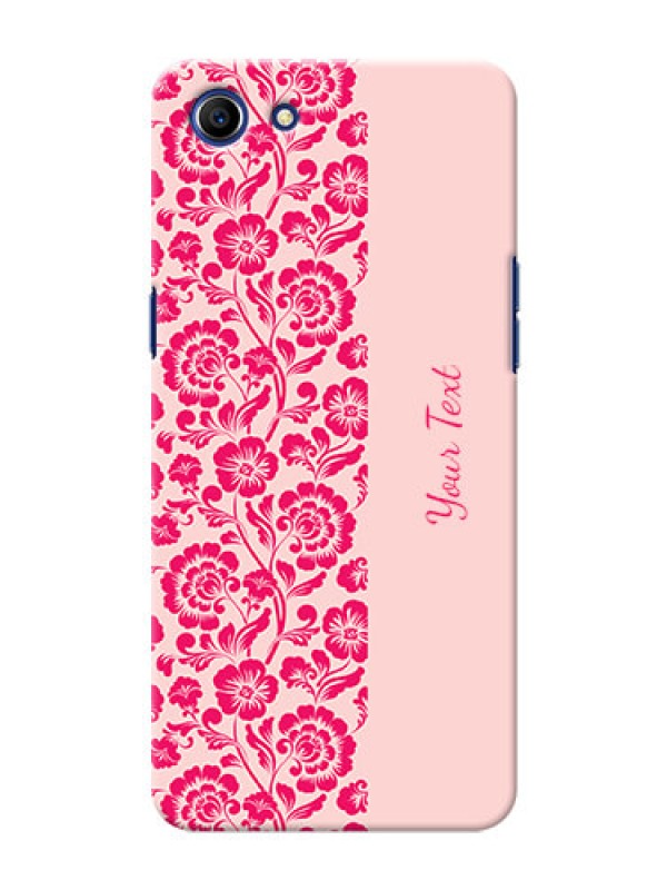 Custom Oppo A83 Phone Back Covers: Attractive Floral Pattern Design