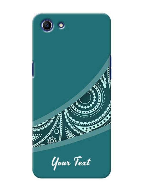 Custom Oppo A83 Custom Phone Covers: semi visible floral Design