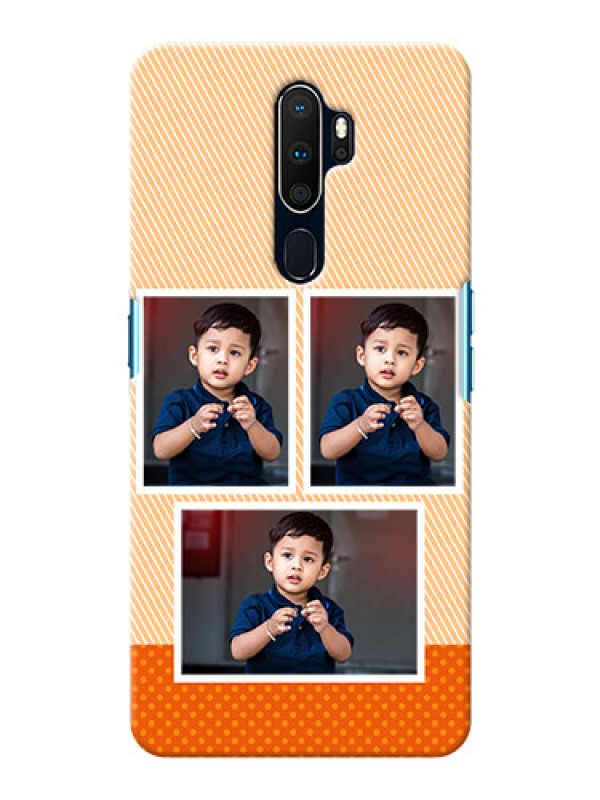 Custom Oppo A9 2020 Mobile Back Covers: Bulk Photos Upload Design