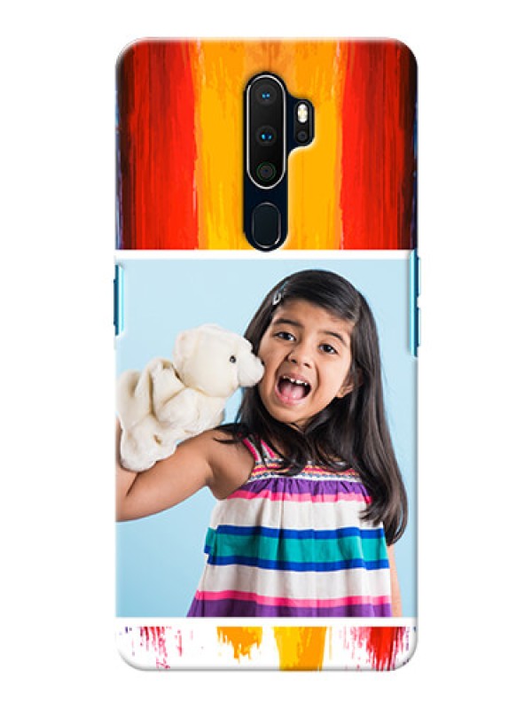 Custom Oppo A9 2020 custom phone covers: Multi Color Design