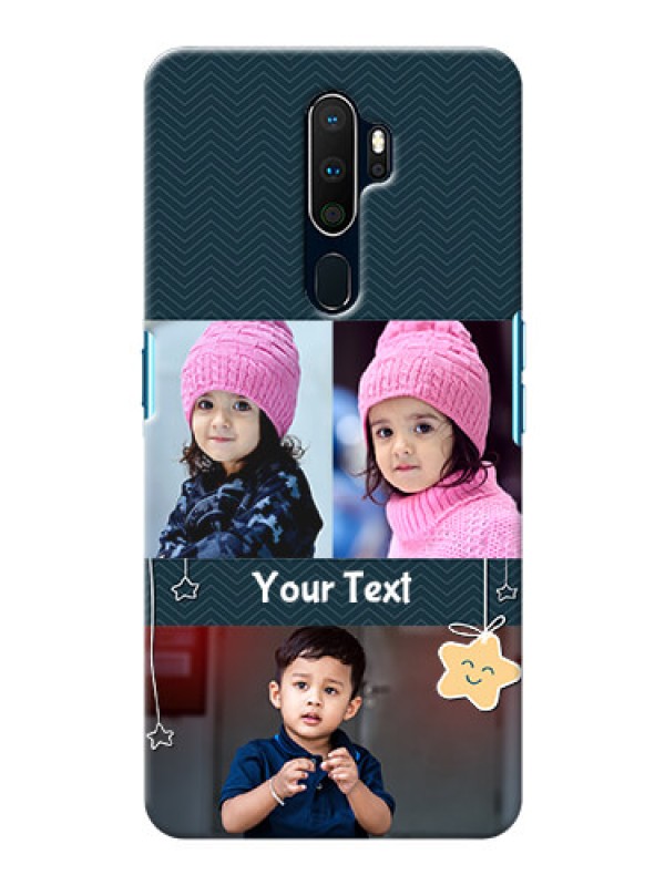 Custom Oppo A9 2020 Mobile Back Covers Online: Hanging Stars Design