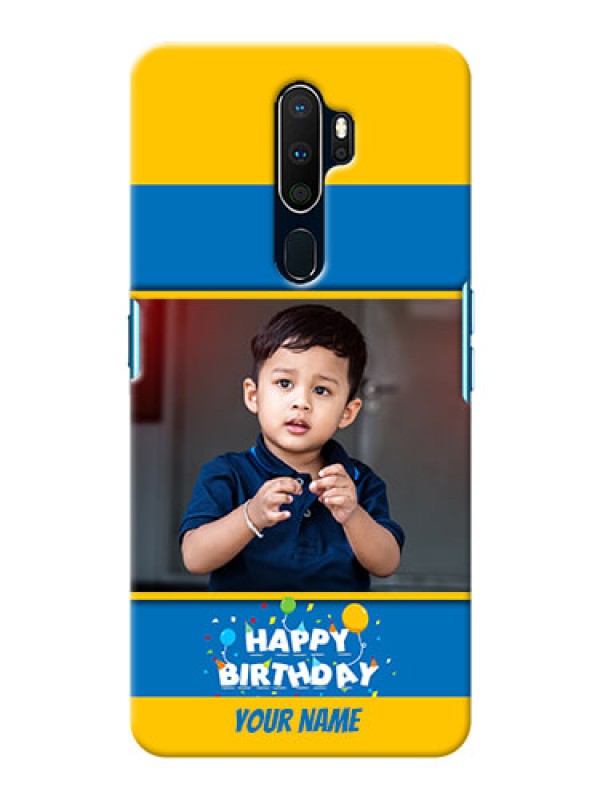 Custom Oppo A9 2020 Mobile Back Covers Online: Birthday Wishes Design