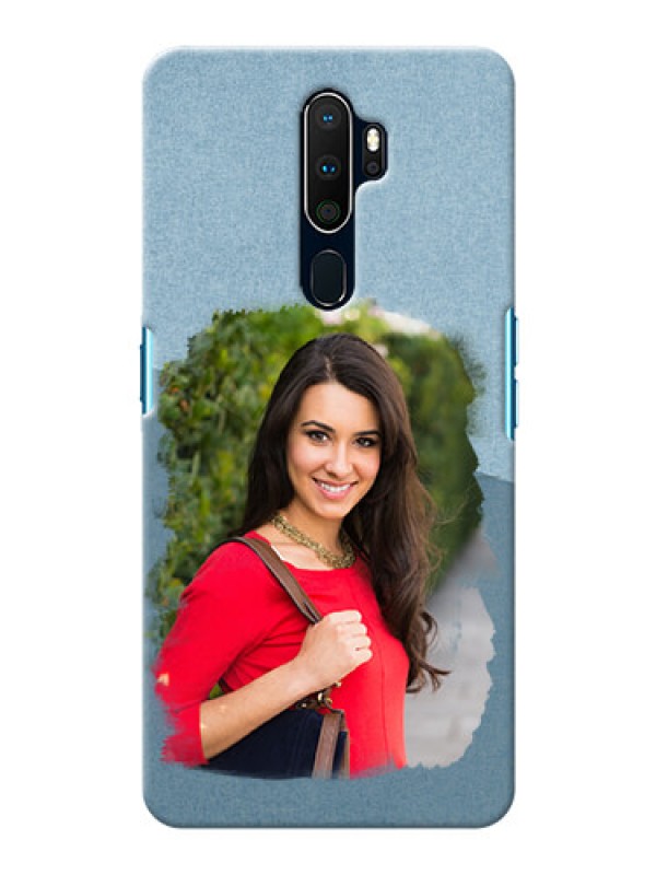 Custom Oppo A9 2020 custom mobile phone covers: Grunge Line Art Design