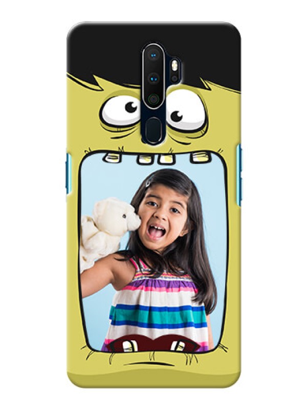 Custom Oppo A9 2020 Mobile Covers: Cartoon monster back case Design