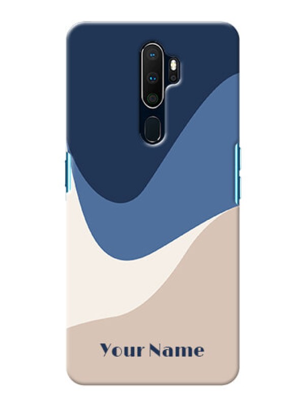 Custom Oppo A9 2020 Back Covers: Abstract Drip Art Design