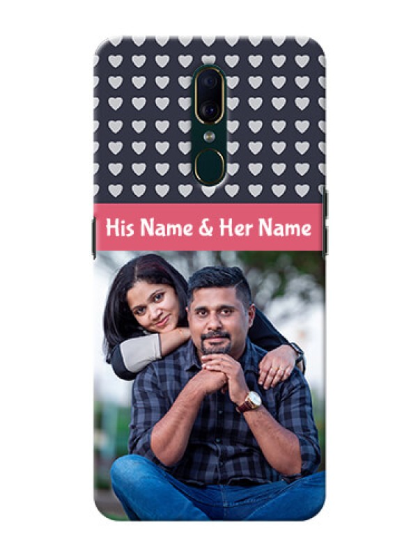 Custom Oppo A9 Custom Mobile Case with Love Symbols Design