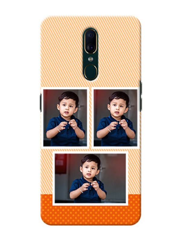 Custom Oppo A9 Mobile Back Covers: Bulk Photos Upload Design