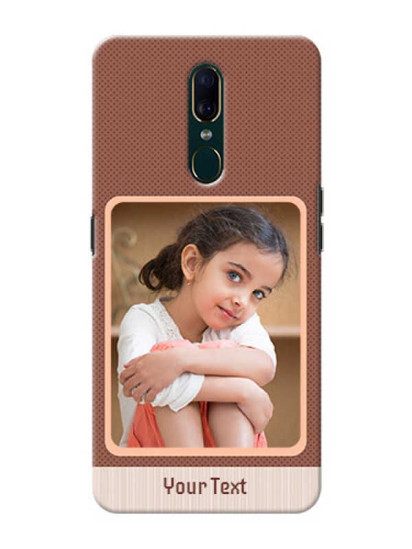 Custom Oppo A9 Phone Covers: Simple Pic Upload Design