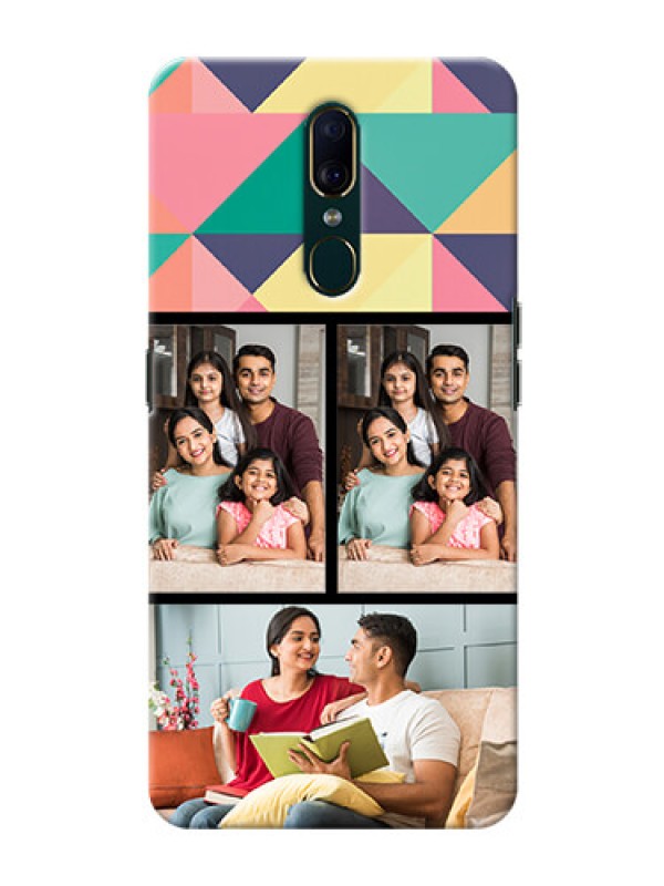 Custom Oppo A9 personalised phone covers: Bulk Pic Upload Design