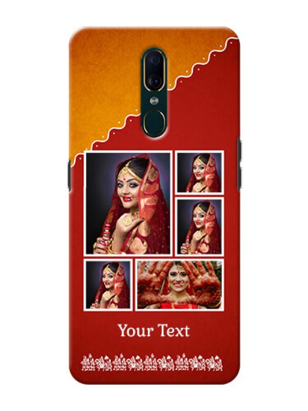 Custom Oppo A9 customized phone cases: Wedding Pic Upload Design