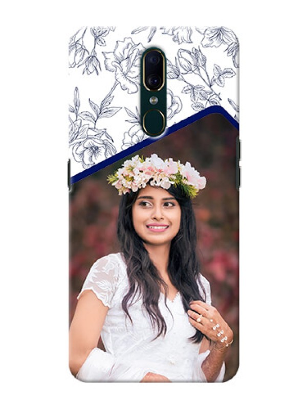 Custom Oppo A9 Phone Cases: Premium Floral Design