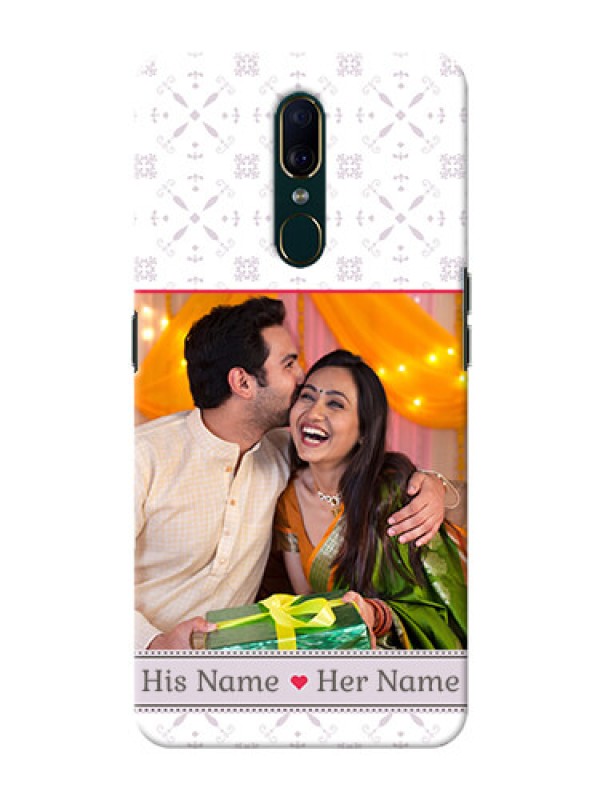 Custom Oppo A9 Phone Cases with Photo and Ethnic Design
