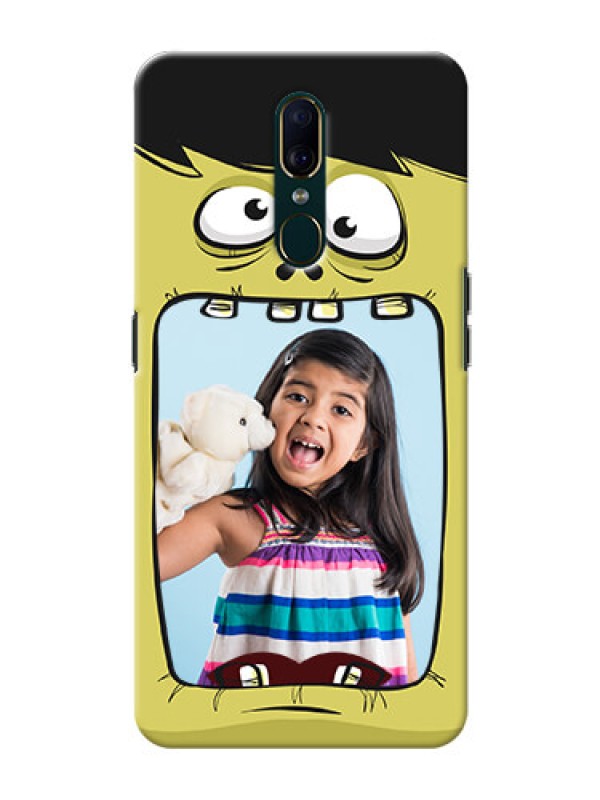 Custom Oppo A9 Mobile Covers: Cartoon monster back case Design