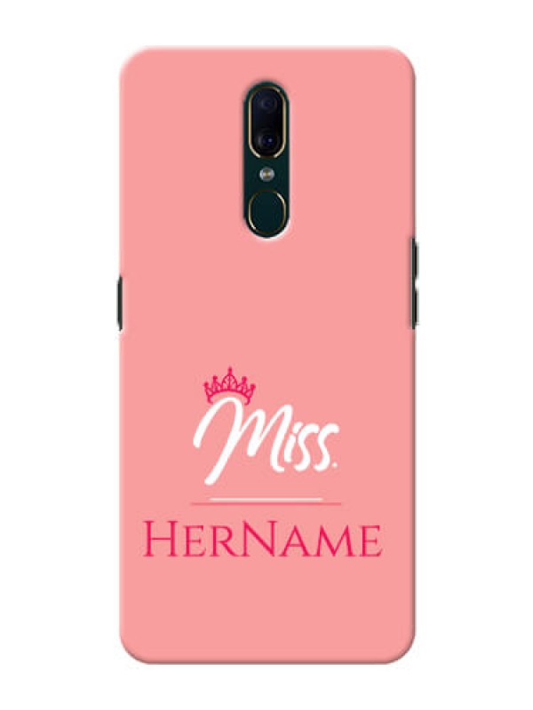 Custom Oppo A9 Custom Phone Case Mrs with Name